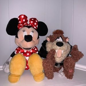 Disney Minnie Mouse & Looney Tunes Tasmanian